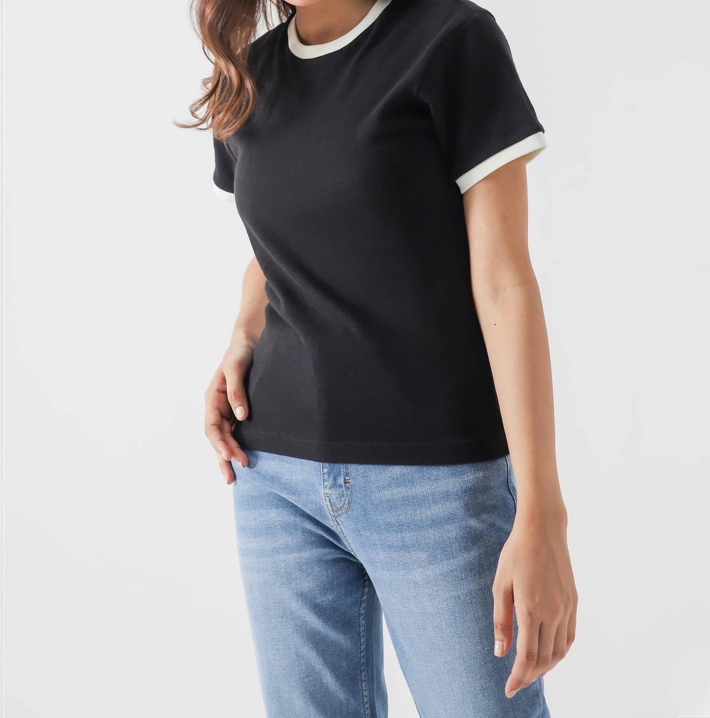 Adrienne Vittadini - Trim Tee