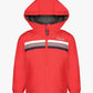 London Fog - Toddler Boys Zip Front Hooded Sporty Stripe Raincoat