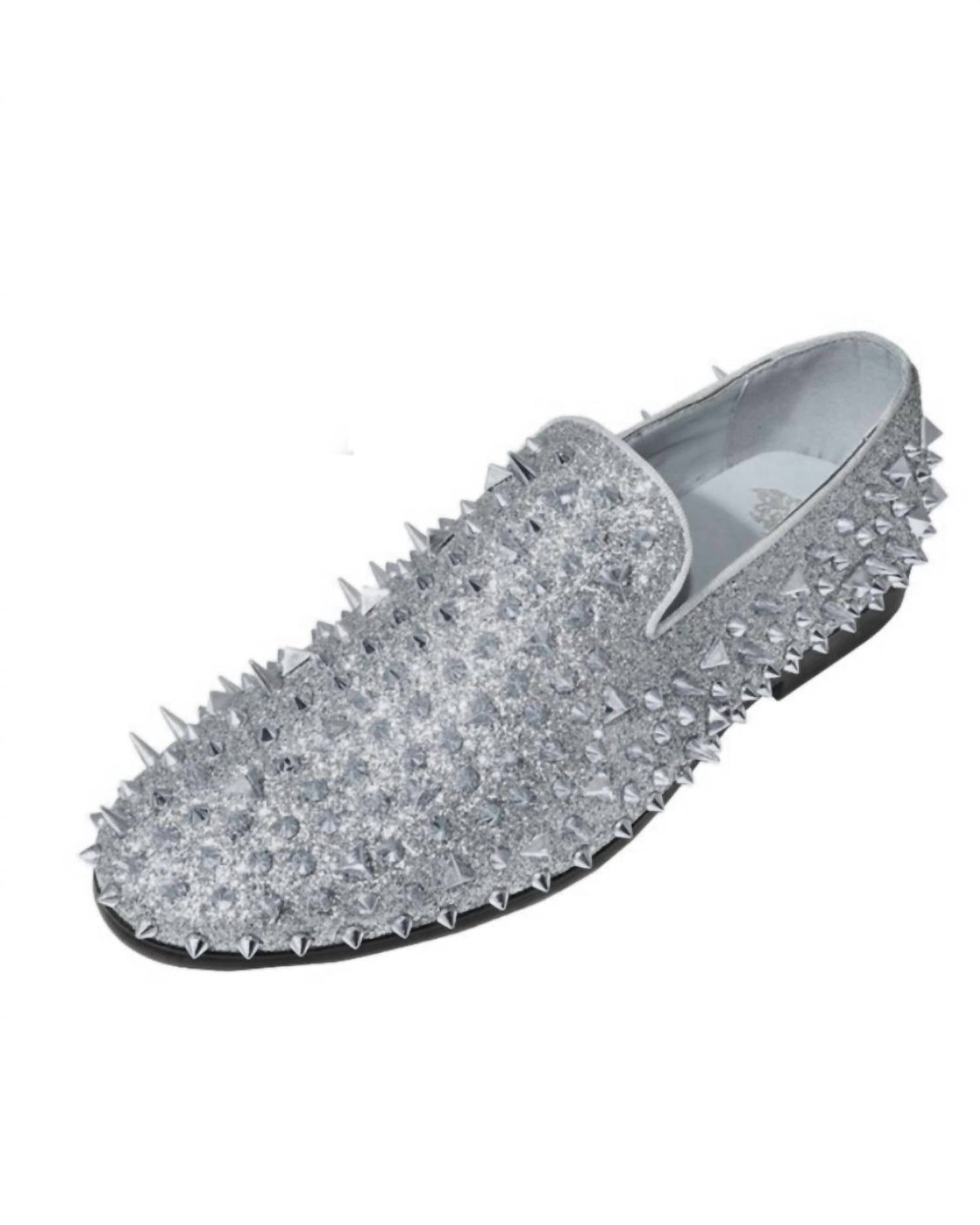 Royal Shoes - Men's Spiked Glitter Smoker Shoe