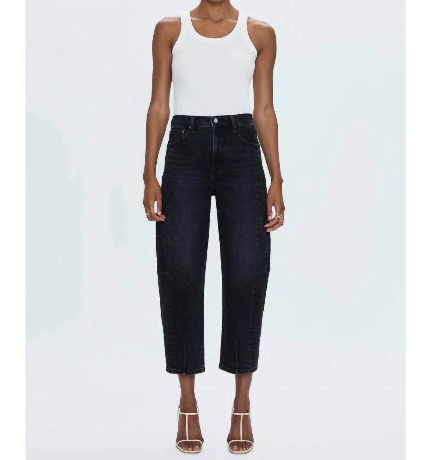 Pistola - Eli High Rise Barrel Jeans