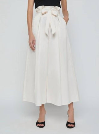 L'Agence - Lowen Paperbag Crop Pant