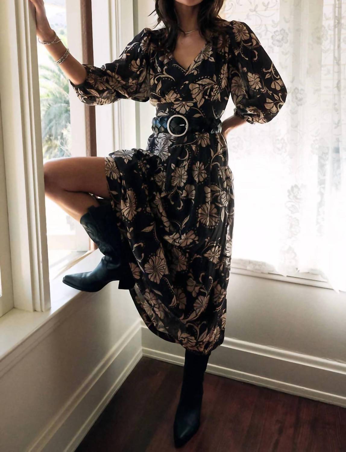 Z Supply - ADELINA ARI FLORAL MIDI DRESS