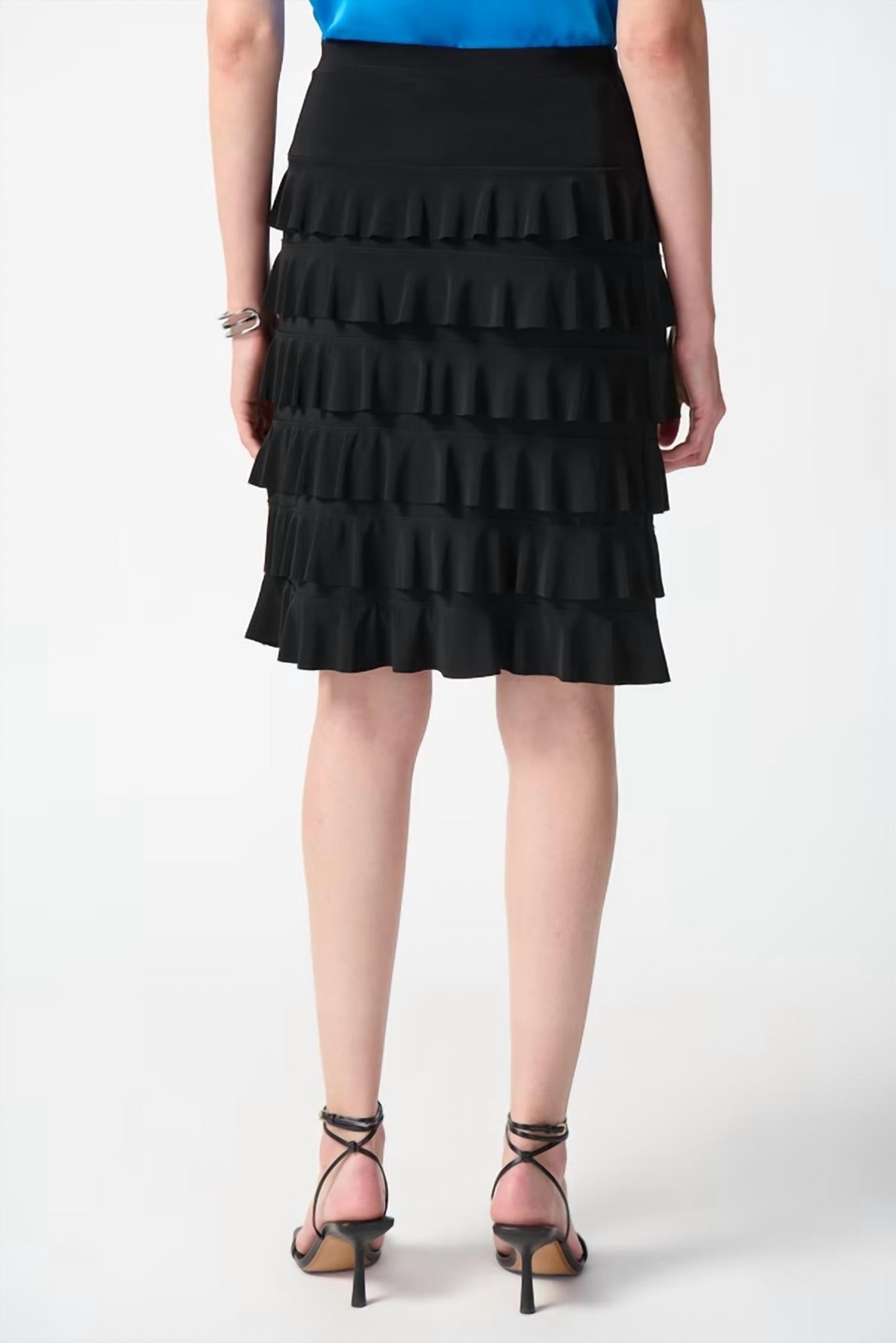 Joseph Ribkoff - Tiered Ruffle Skirt