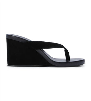 Tony Bianco - Women's Avanti Suede Wedge Thong Sandals