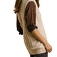 Umgee - Cable V-neck Sweater Vest