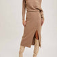 Bluivy - Knit Sweater Midi Dress