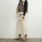 Aaron & Amber - Faux Leather Tabbed Collar Vest