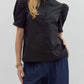 Entro - Short Sleeve Puff Sleeve Top