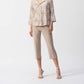 Joseph Ribkoff - Seersucker Tropical Print Trapeze Jacket