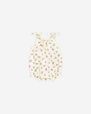 Rylee + Cru - Girl's Shoulder Tie Bubble Romper