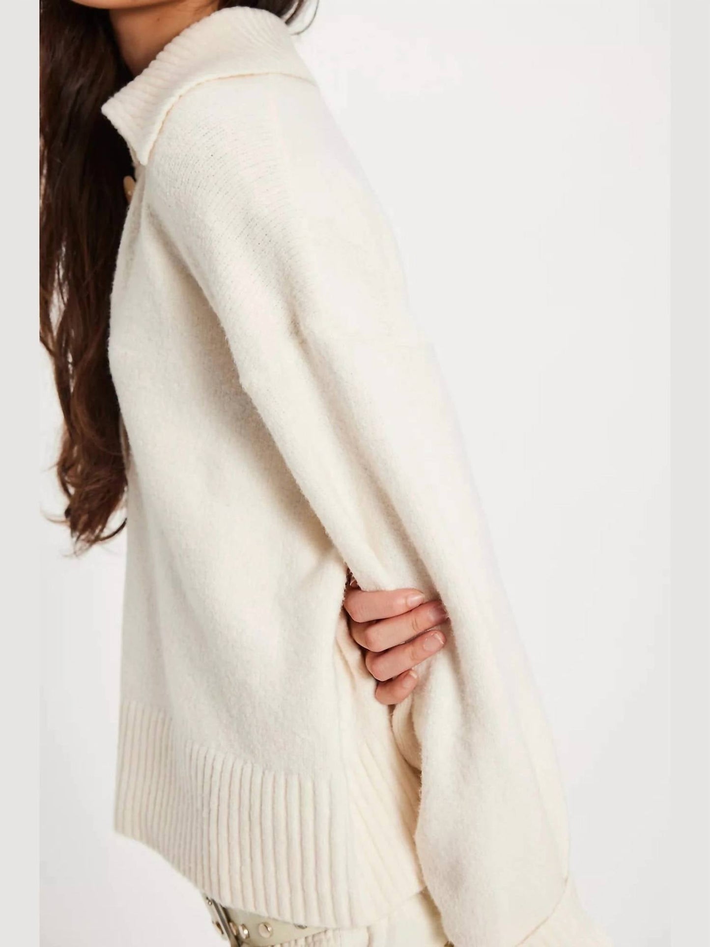 Free People - Trading Up Polo Sweater