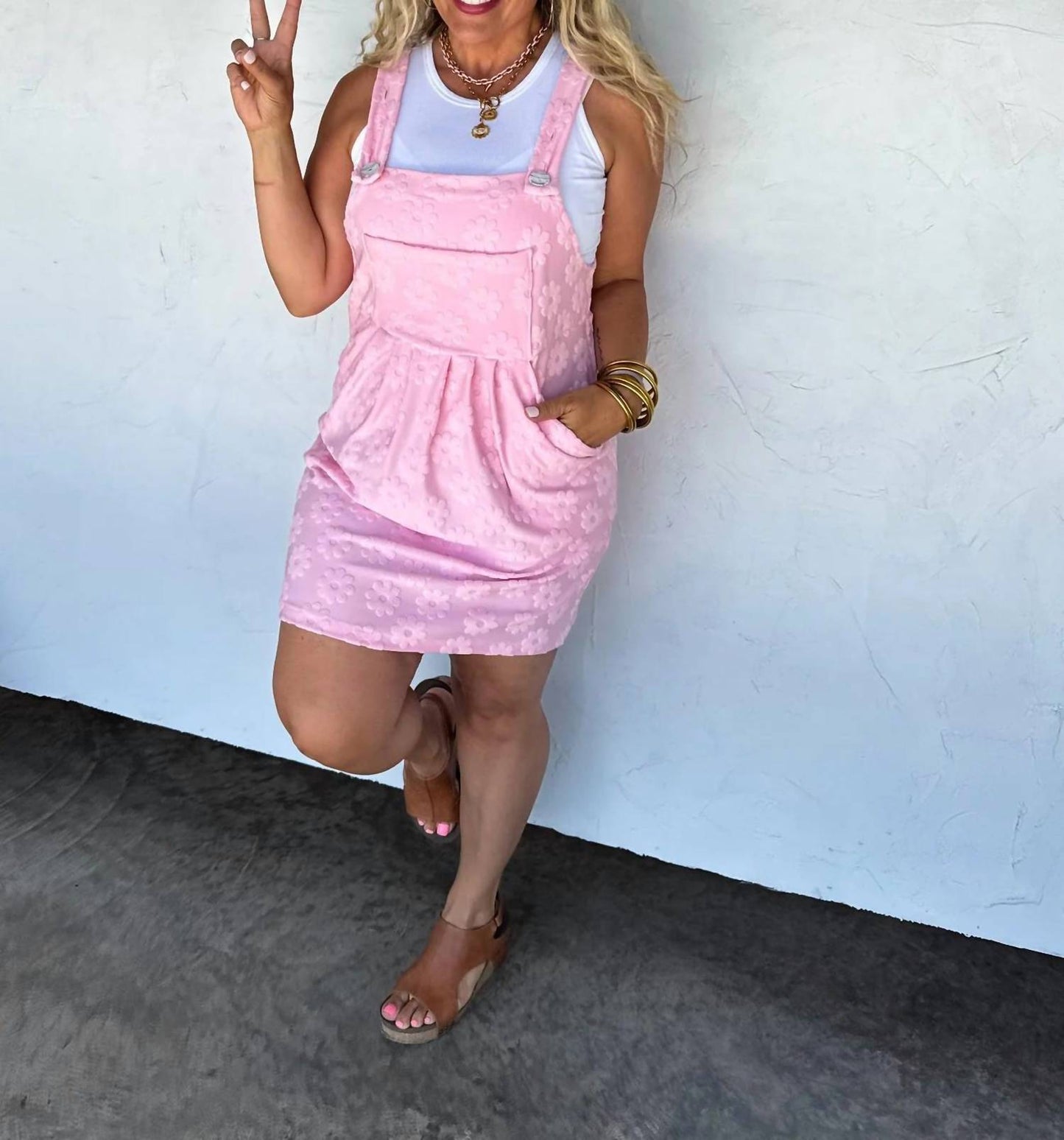 Blakeley - Flower Overall Dress
