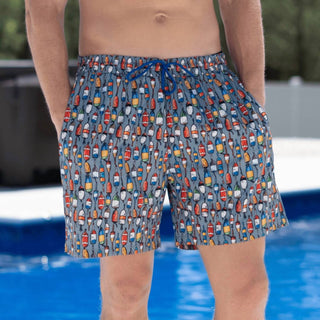 Old South Apparel - Buoy Lined Swim Trunks