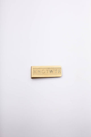 Knotwtr - "MONEY ON MY MIIND" Money Clip