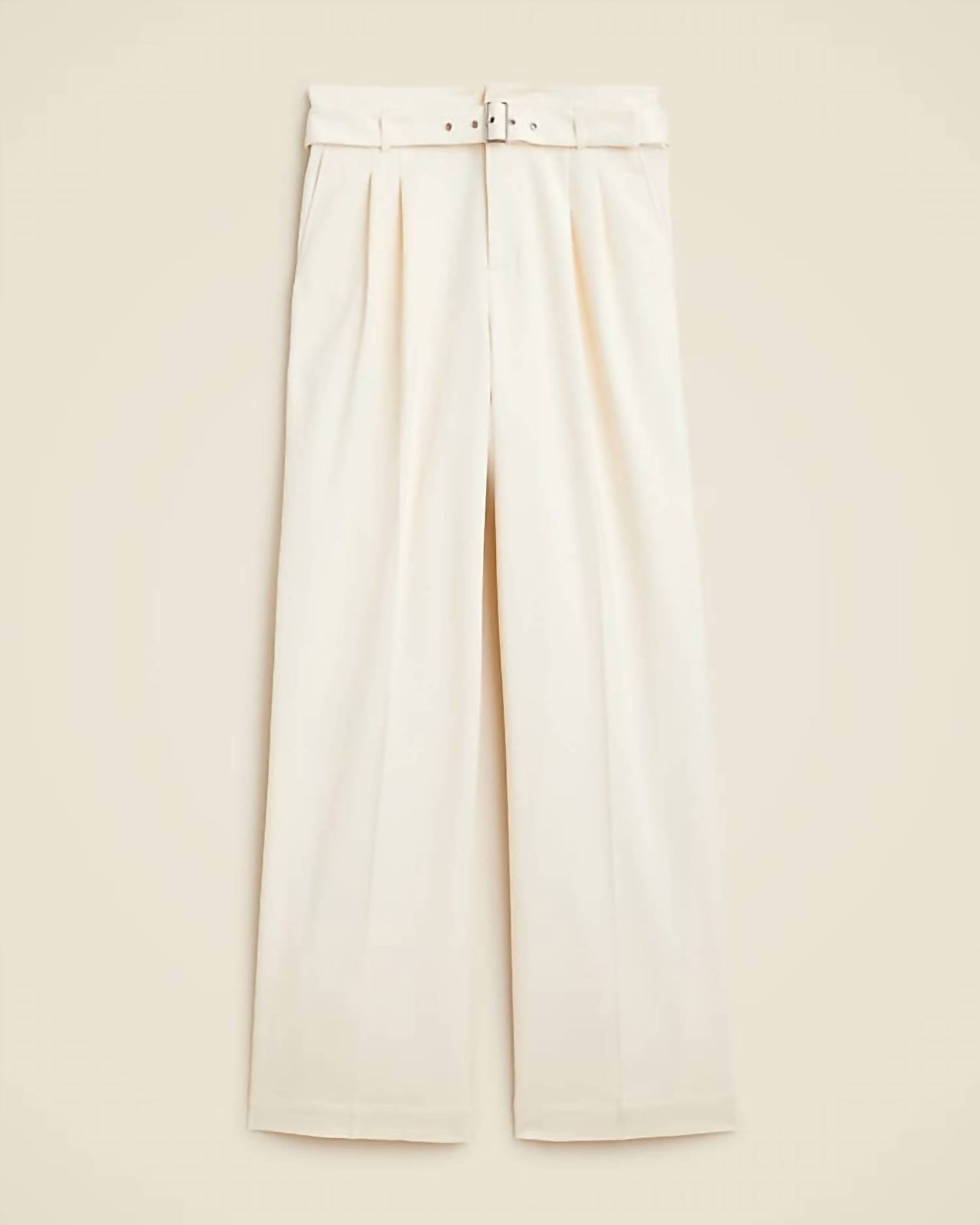J.Crew - Belted Wide-leg Trouser In City Twill
