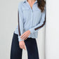 Anatomie - Dream Striped Button Down Top