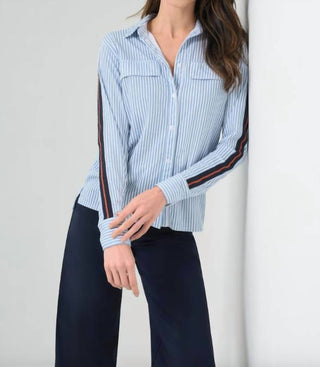 Anatomie - Dream Striped Button Down Top