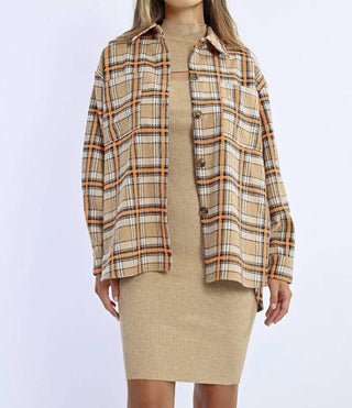 Molly Bracken - Checkered Boyfriend Shirt