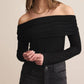 Z Supply - Whimsy Off Shoulder Mesh Top