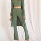 P.Cill - 3 Piece Rib Knit Set