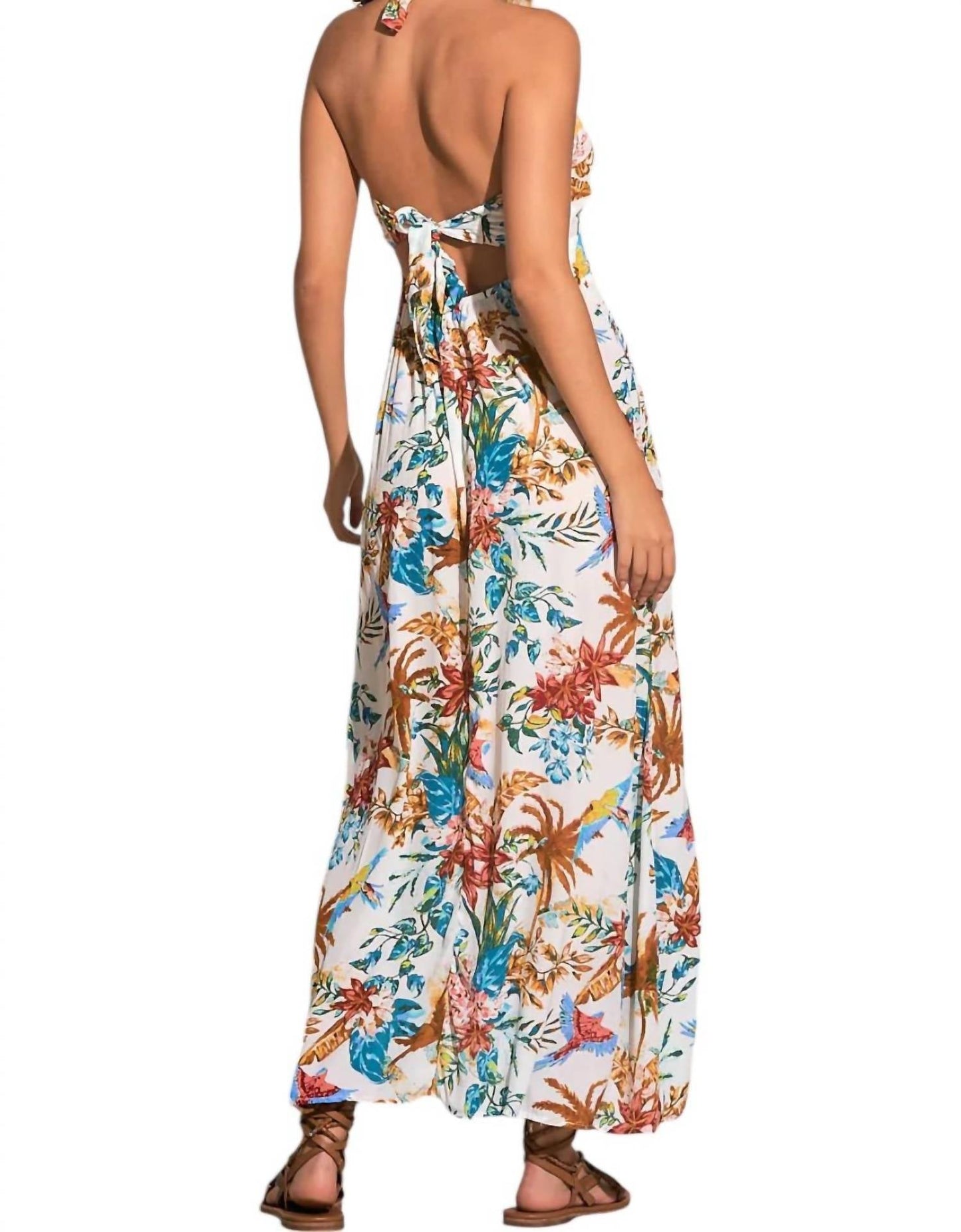 Elan - Criss Cross Maxi Dress