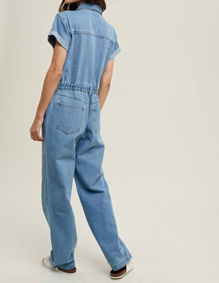 Wishlist - Sadie Denim Jumpsuit