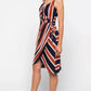 41 Hawthorn - Annora Faux Wrap Knit Dress