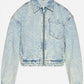 Steve Madden - Glacia Rhinestone Denim Jacket
