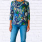 Calypso - Tropical Toucan Print Long Sleeve Top
