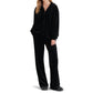 Steve Madden - Jaelynn Velvet Fold-Collar Blouse