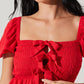 Astr - Darlene Bow Top