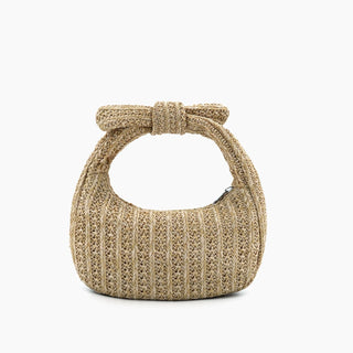 Like Dreams - Women's Aimee Mini Straw Top Handle Bag