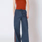 Dex - Side Stripe Wide Leg Pants