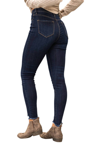 Kancan - MINDY HI RISE BUTTON SKINNY JEAN