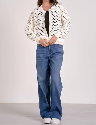 Elan - Zip-up Sweater Cardigan