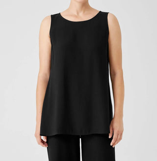 Eileen Fisher - Ballet Neck Tunic Tank