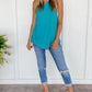 Zenana - Relaxed And Luxe Sleeveless Top