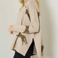 Entro - Leopard Poncho Tunic Sweater