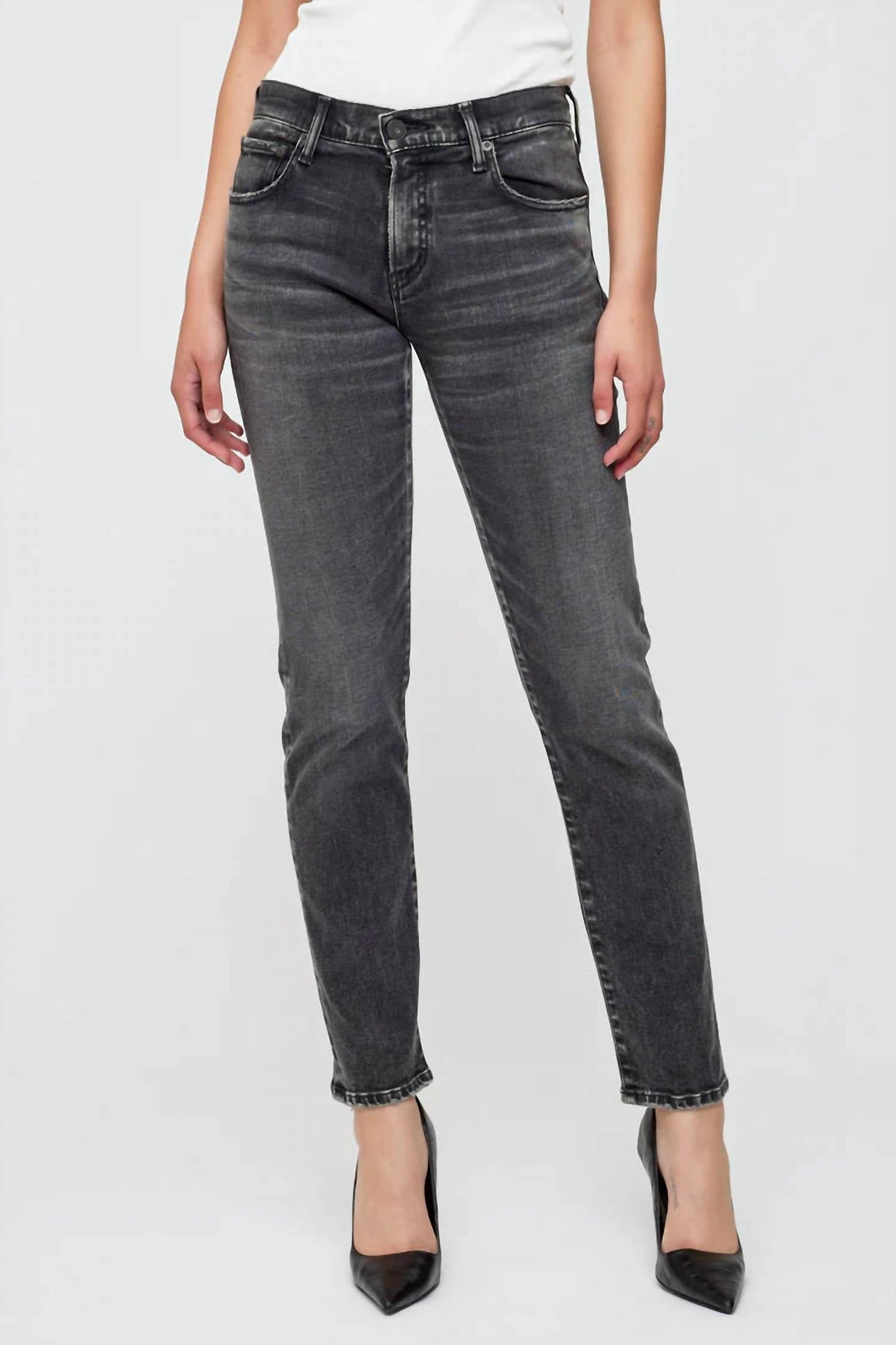 Moussy - Vintage Fairfield Slim Straight Jeans