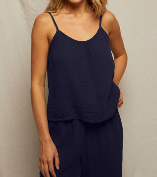 Perfectwhitetee - Marlo Double Gauze Tank