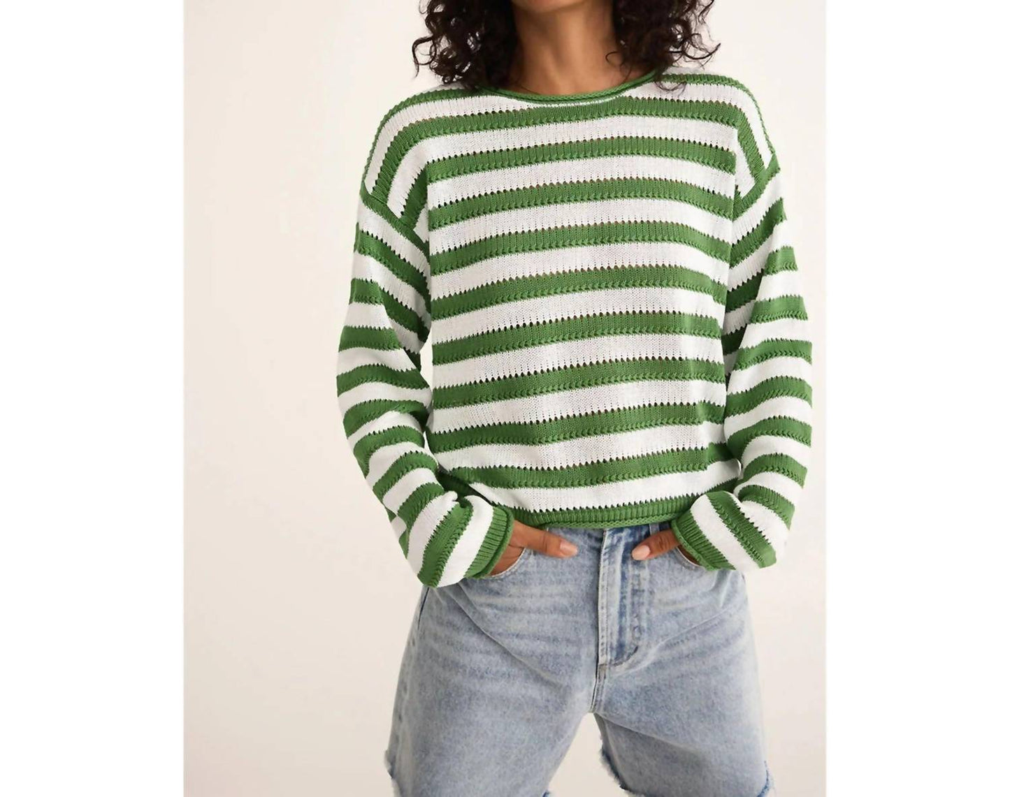 Z Supply - Heather Lane Stripe Sweater