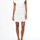 Adelyn Rae - Nisha Eyelet Embroidered Mini Dress