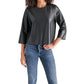 Steve Madden - Dee Faux Leather Top