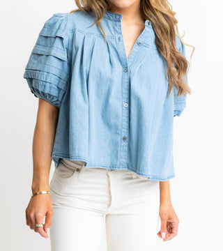 Karlie - Women's Denim Novelty Top