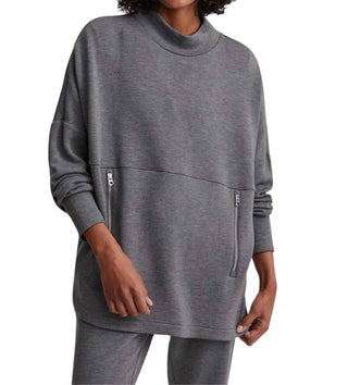 Varley - Longline Mock Neck Sweatshirt
