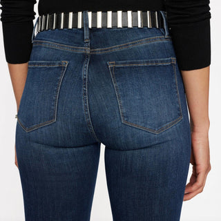 Frame - Le One Crop Mini Boot Denim