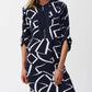 Joseph Ribkoff - Geometric Shift Dress