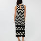 Esqualo - LONG CROCHET DRESS