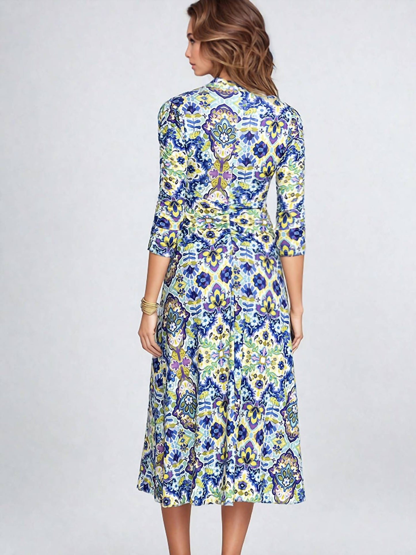 Johnny Was - Kiara Matte Jersey Midi Dress