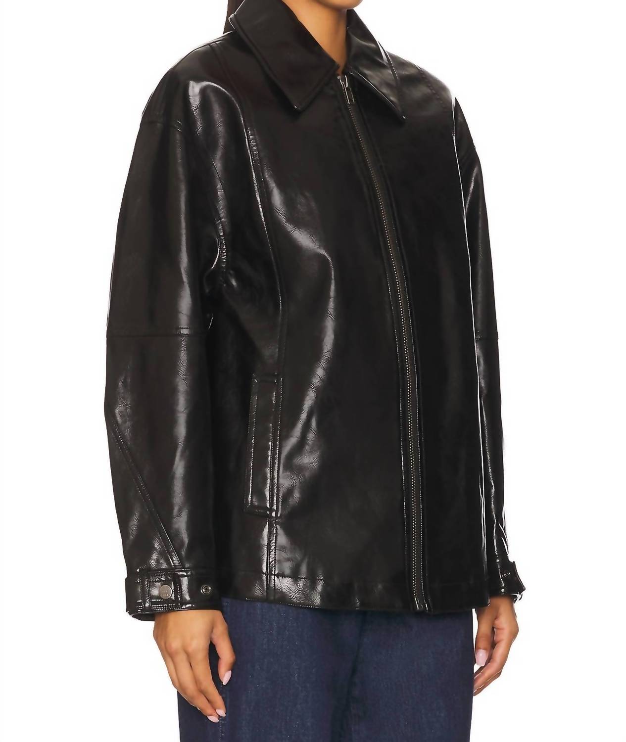 Free People - Sloane Vegan Leather Jacket
